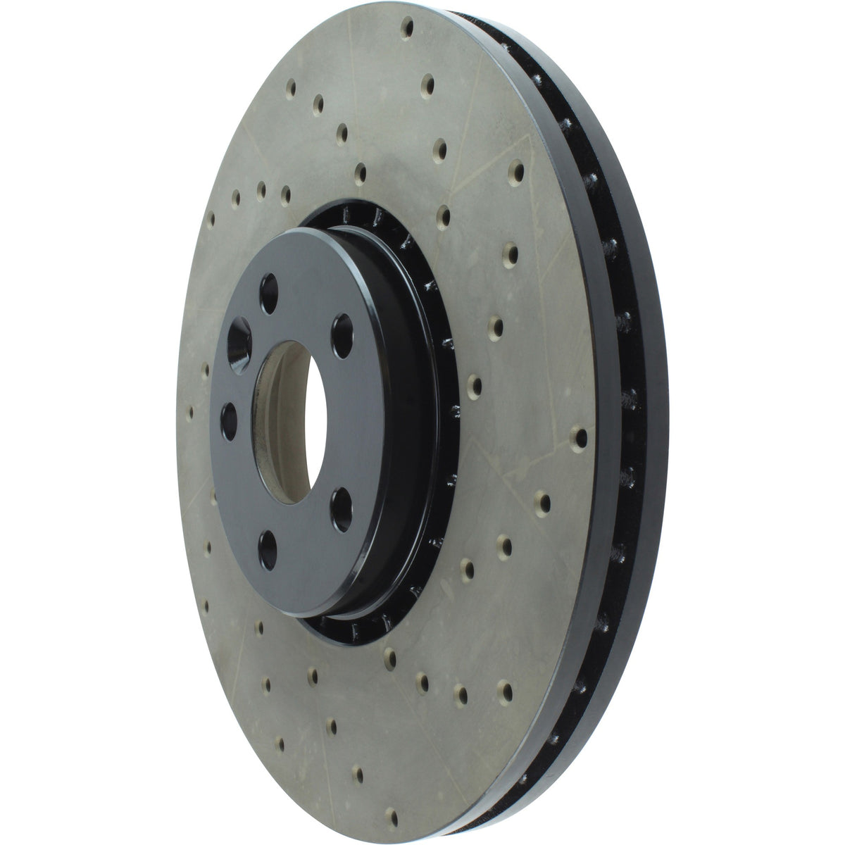 StopTech Sport Cryo Cross Drilled Brake Rotor; Front Right