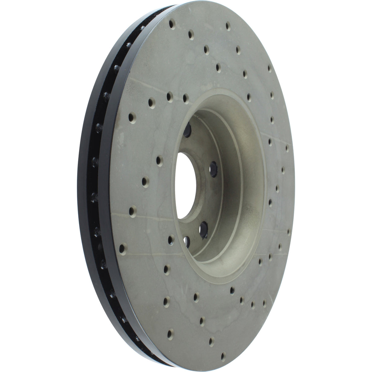 StopTech Sport Cryo Cross Drilled Brake Rotor; Front Left
