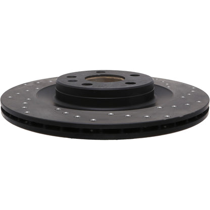 StopTech 16-17 Volvo XC90 / 2017 Volvo S90 Sport Drilled Rear Driver Side Rotor 128.39049L