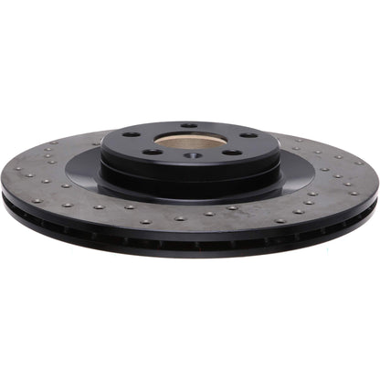 StopTech 16-17 Volvo XC90 Drilled Right Rear Rotor 128.39049R