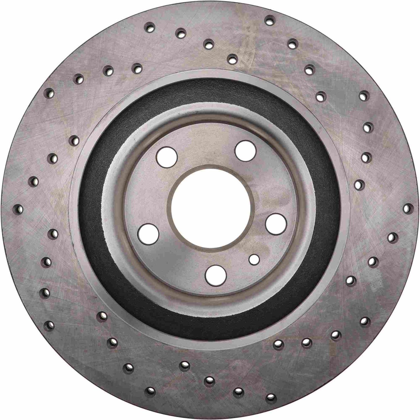 StopTech 16-17 Volvo XC90 Drilled Right Rear Rotor 128.39049R