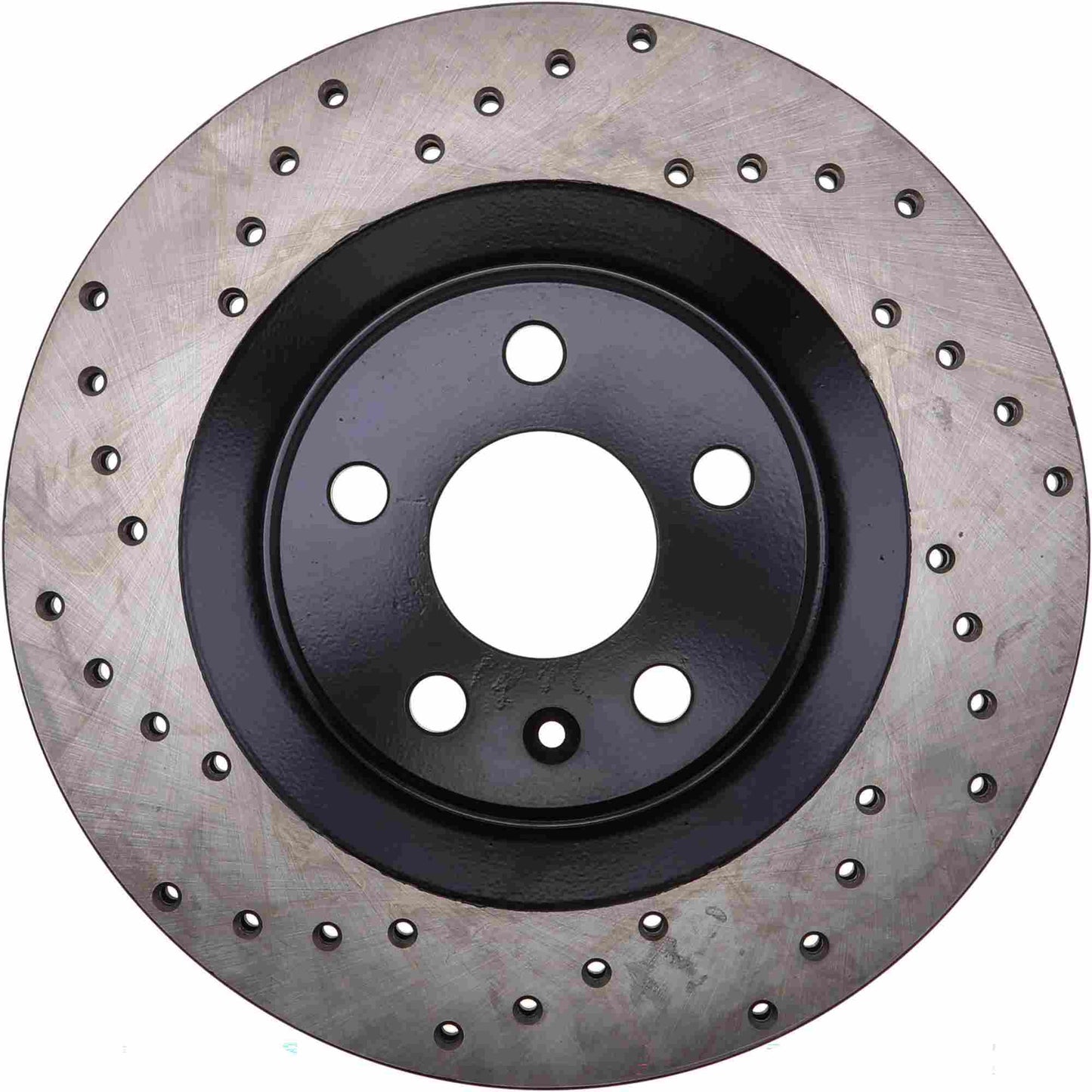 StopTech 16-17 Volvo XC90 Drilled Right Rear Rotor 128.39049R