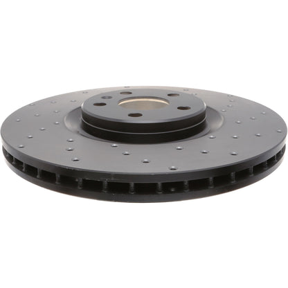 StopTech Sport Cryo Cross Drilled Brake Rotor; Front Right