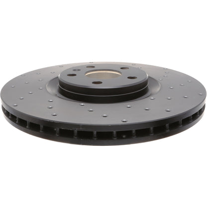 StopTech Sport Cryo Cross Drilled Brake Rotor; Front Right