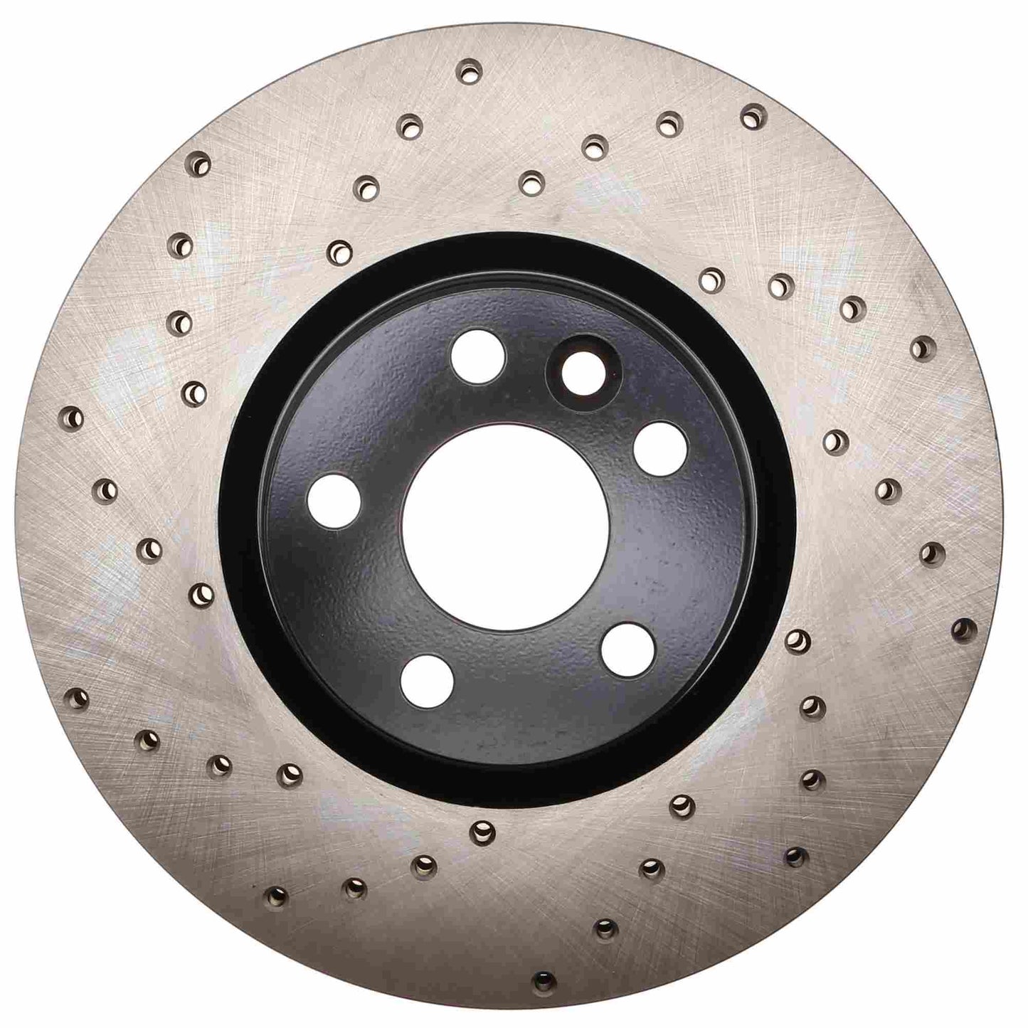 StopTech Sport Cryo Cross Drilled Brake Rotor; Rear Left