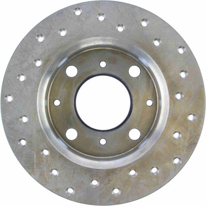 StopTech Drilled Sport Brake Rotor 128.40006R