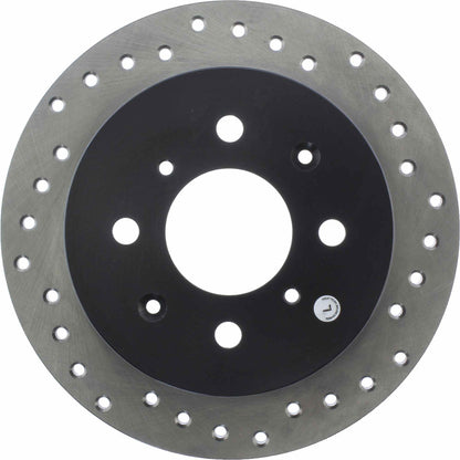 StopTech Sport Cryo Cross Drilled Brake Rotor; Front Right
