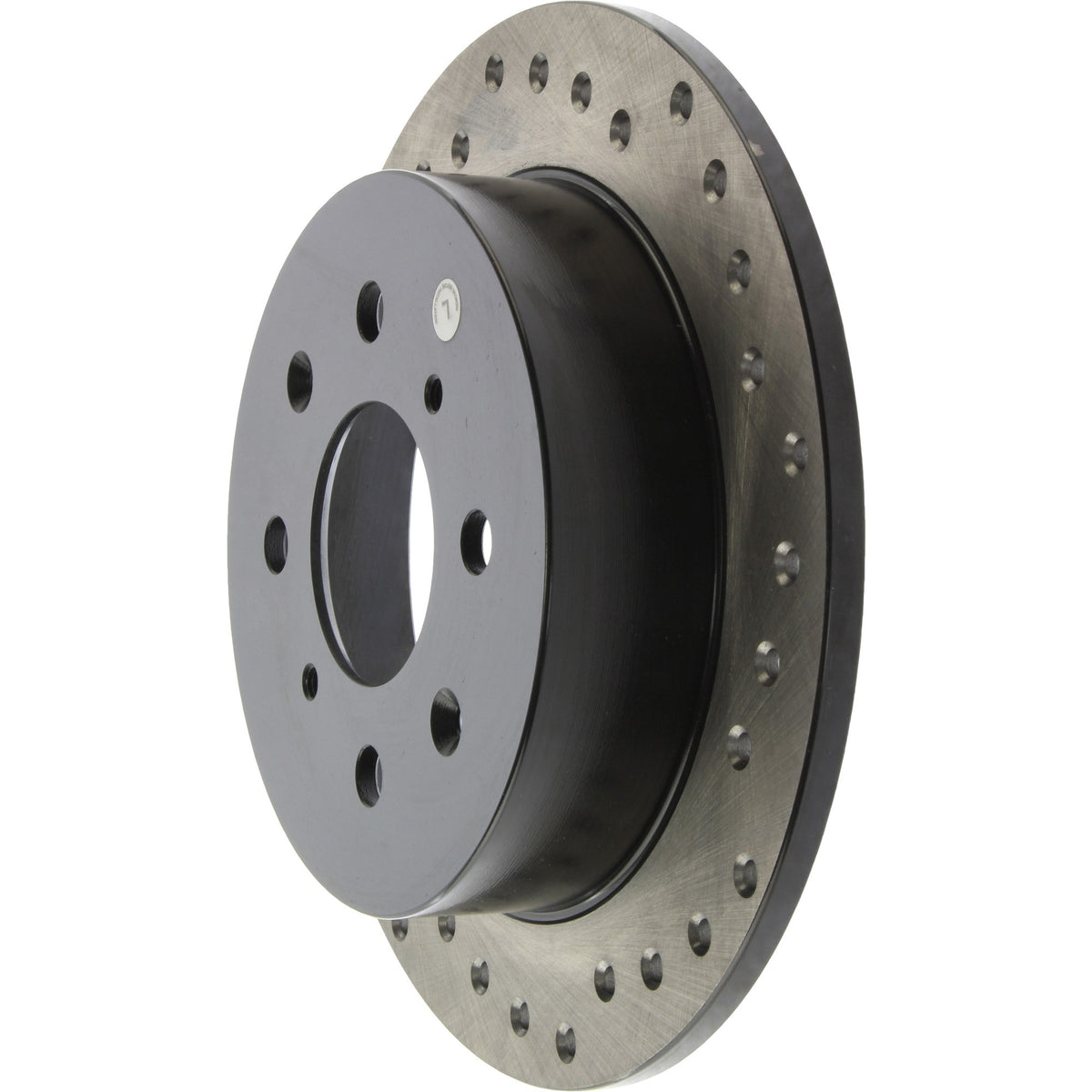 StopTech Sport Cryo Cross Drilled Brake Rotor; Front Right