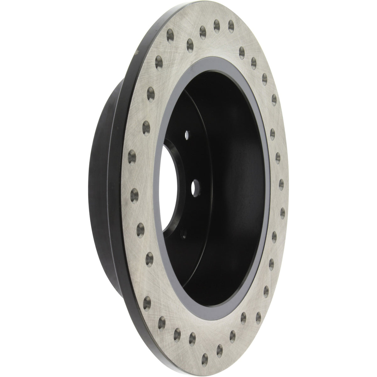 StopTech Sport Cryo Cross Drilled Brake Rotor; Front Right