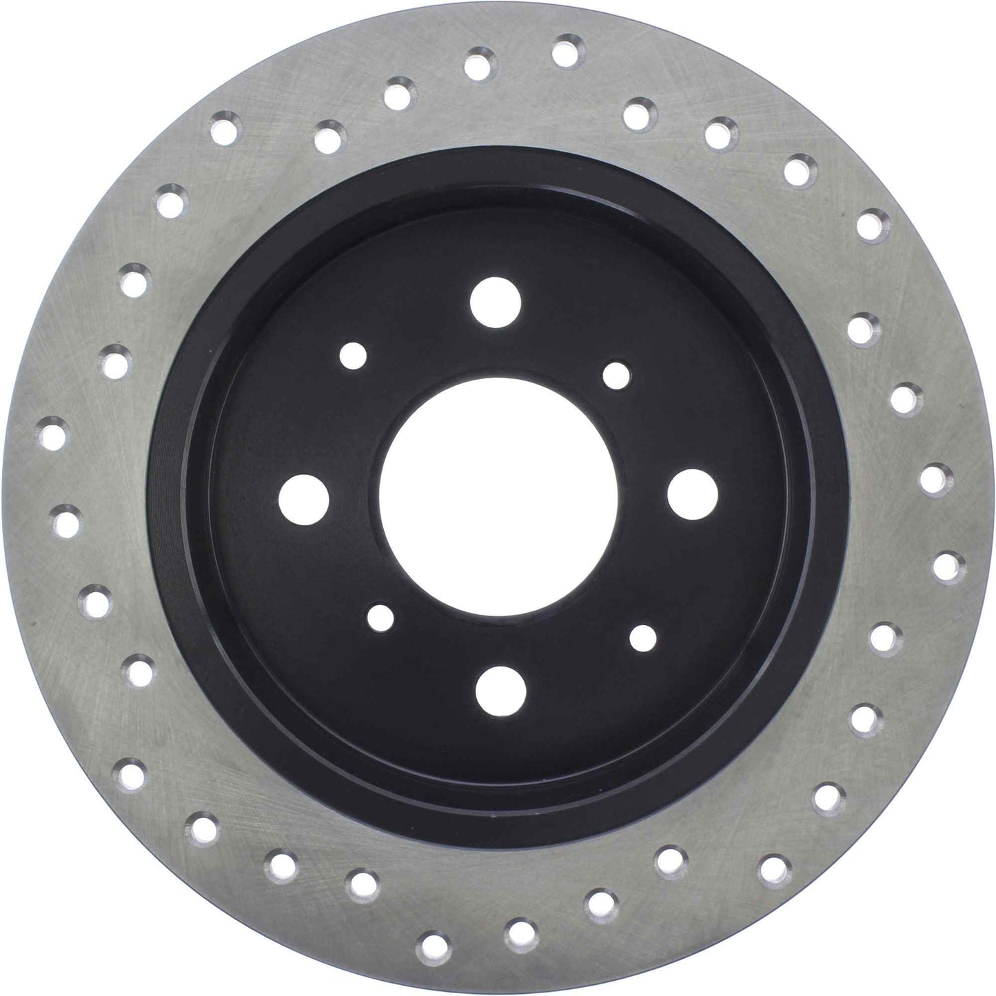 StopTech Sport Cryo Cross Drilled Brake Rotor; Front Right