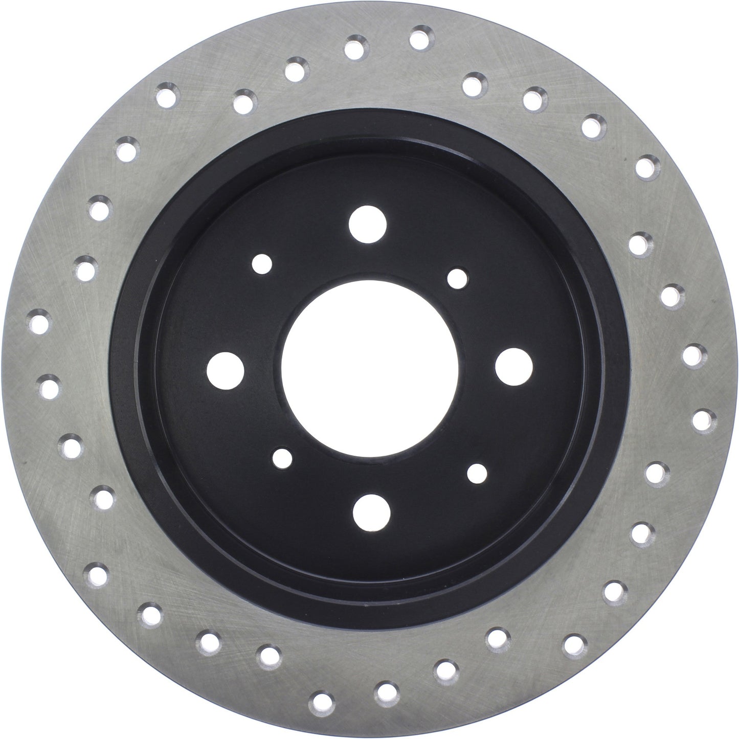 StopTech Sport Cryo Cross Drilled Brake Rotor; Front Right