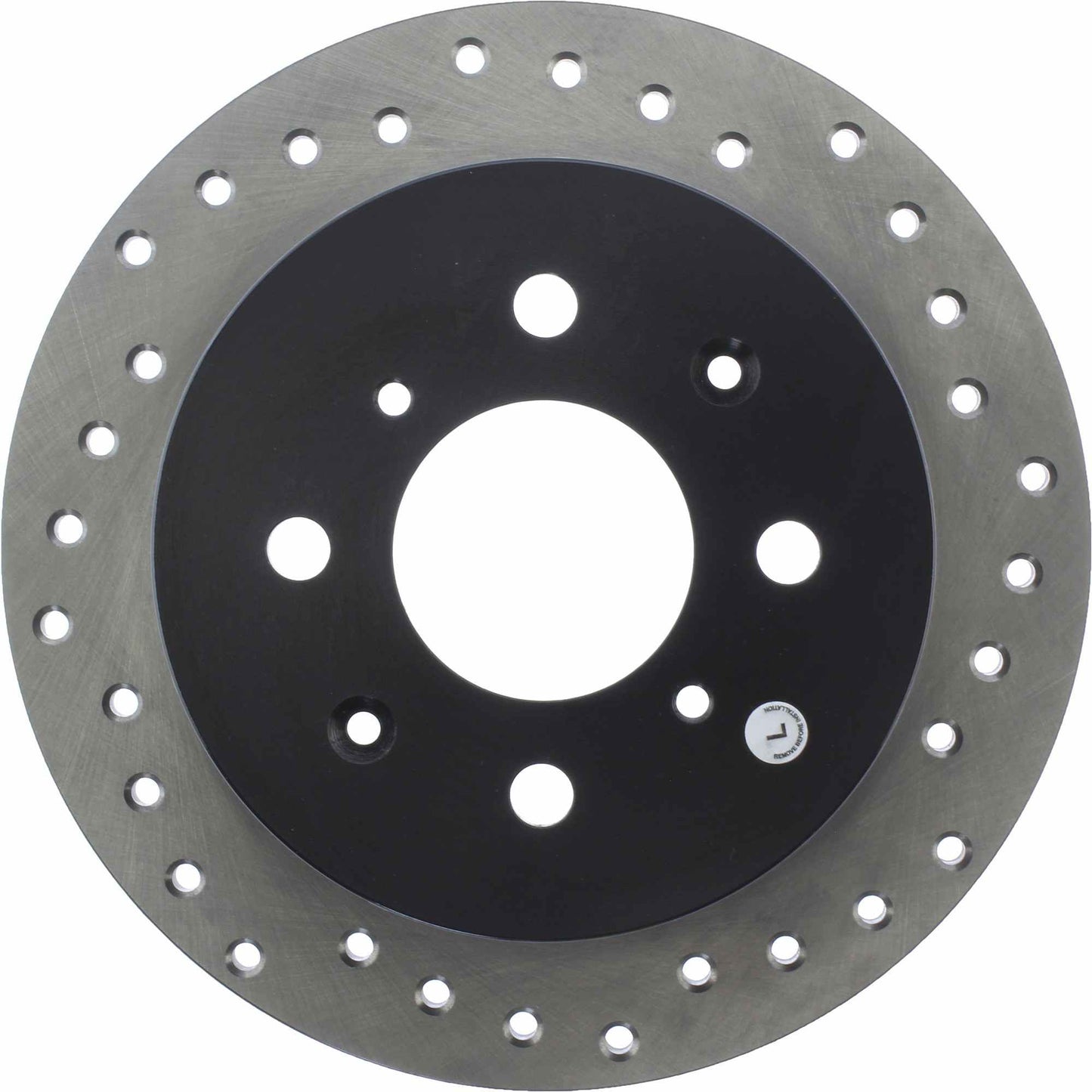 StopTech Sport Cryo Cross Drilled Brake Rotor; Front Right