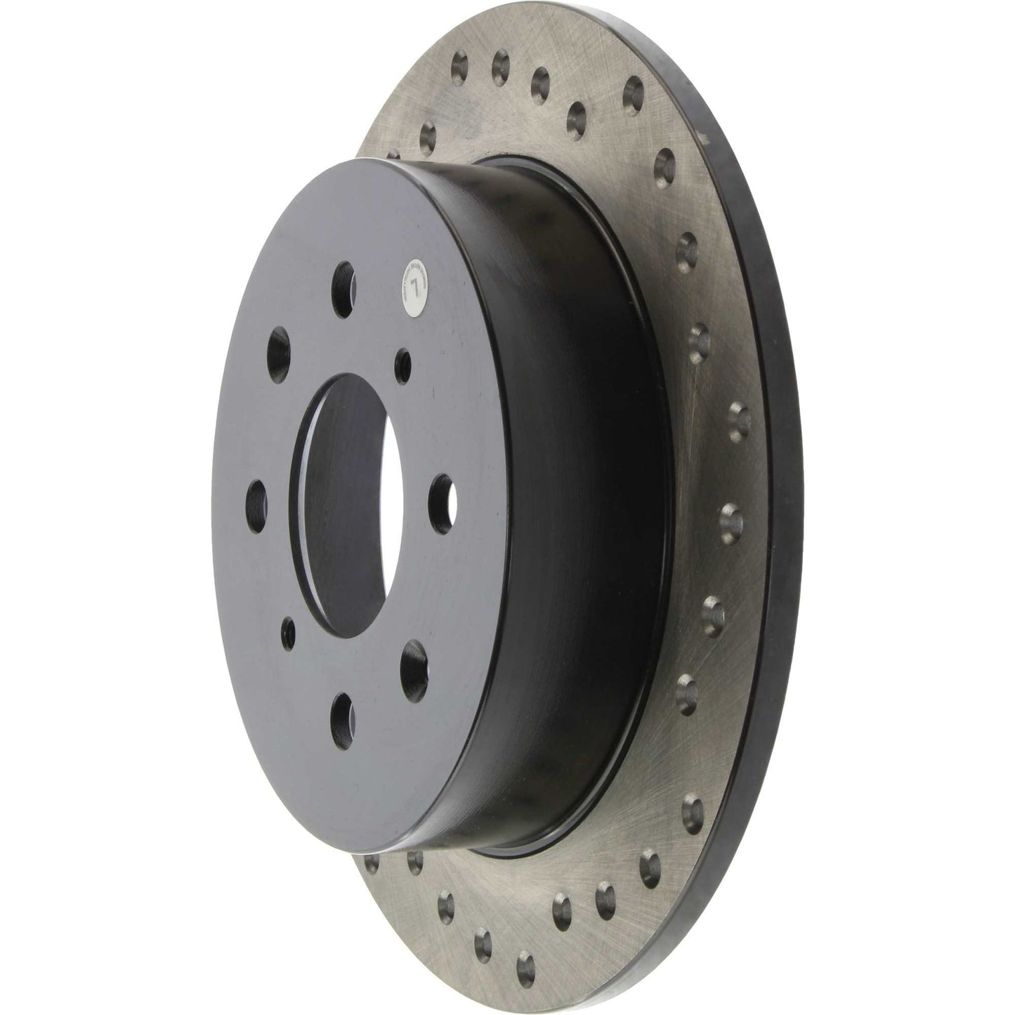 StopTech Sport Cryo Cross Drilled Brake Rotor; Front Right