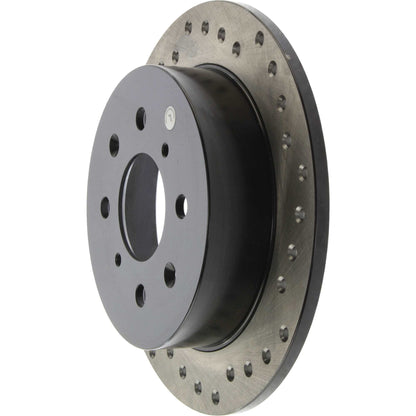 StopTech Sport Cryo Cross Drilled Brake Rotor; Front Right