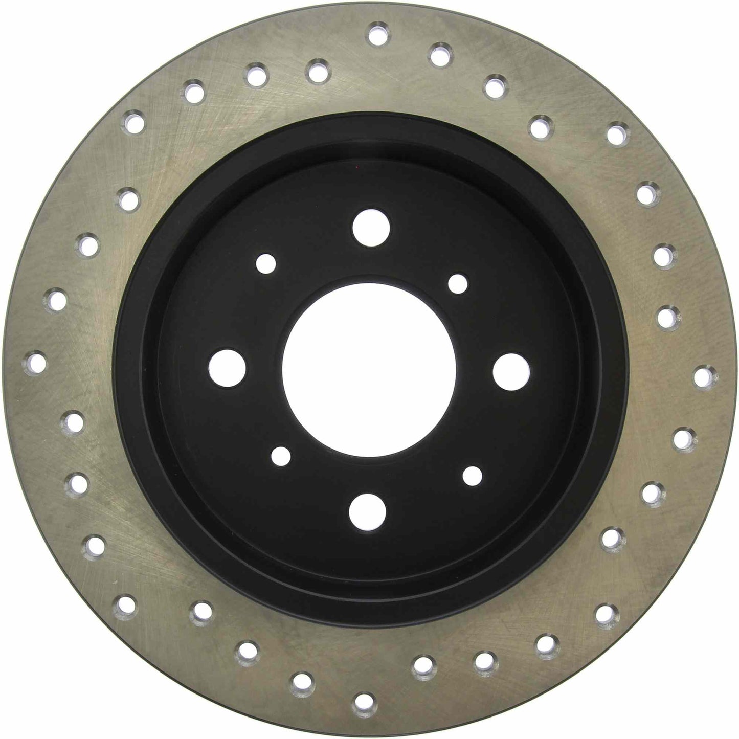 StopTech Sport Cryo Cross Drilled Brake Rotor; Front Left