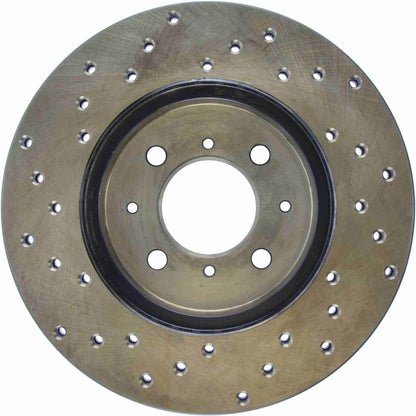 StopTech 90 Honda Prelude Si / 91 Prelude Drilled Left Front Rotor 128.40018L