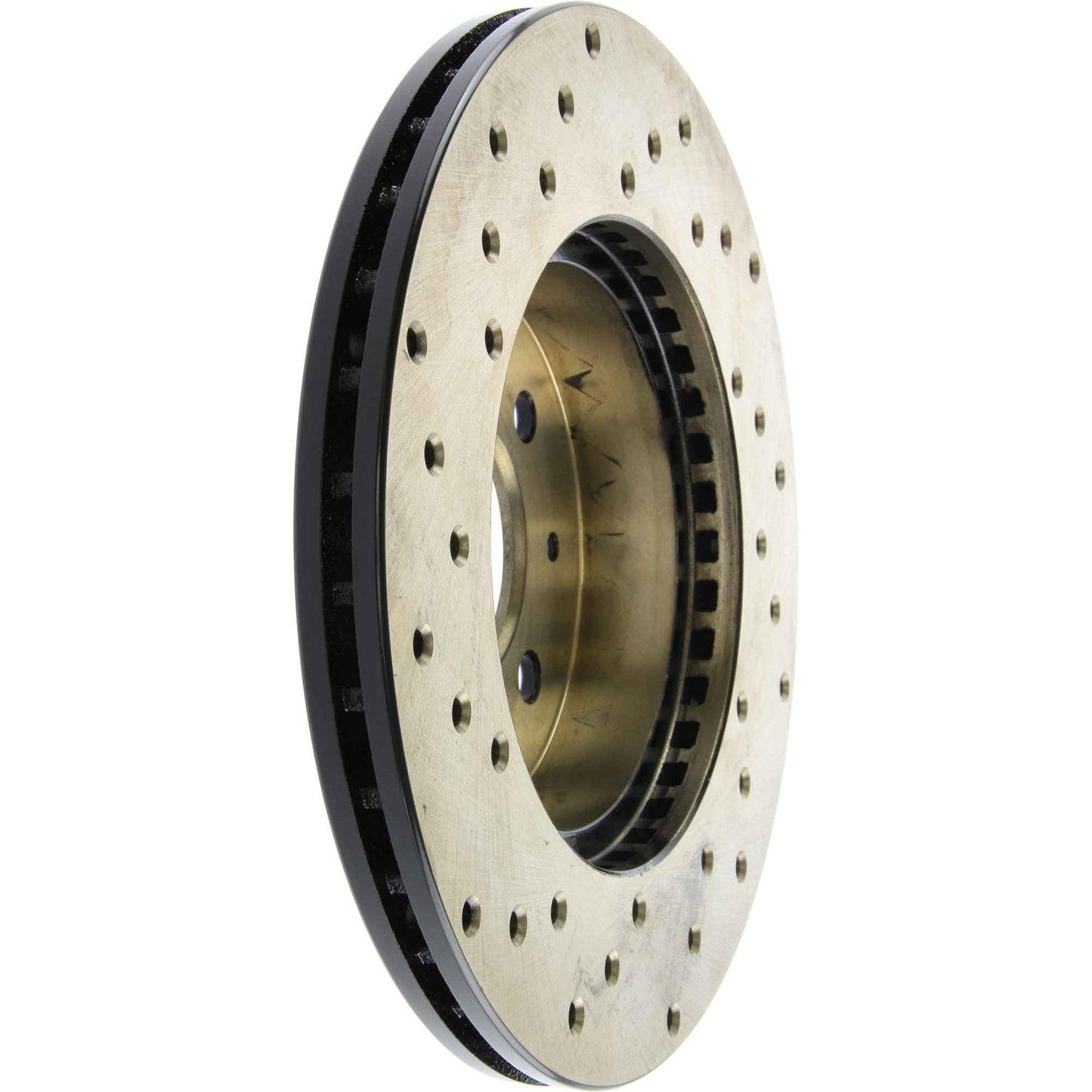 StopTech 90 Honda Prelude Si / 91 Prelude Drilled Left Front Rotor 128.40018L