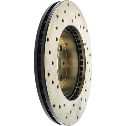 StopTech 90 Honda Prelude Si / 91 Prelude Drilled Left Front Rotor 128.40018L