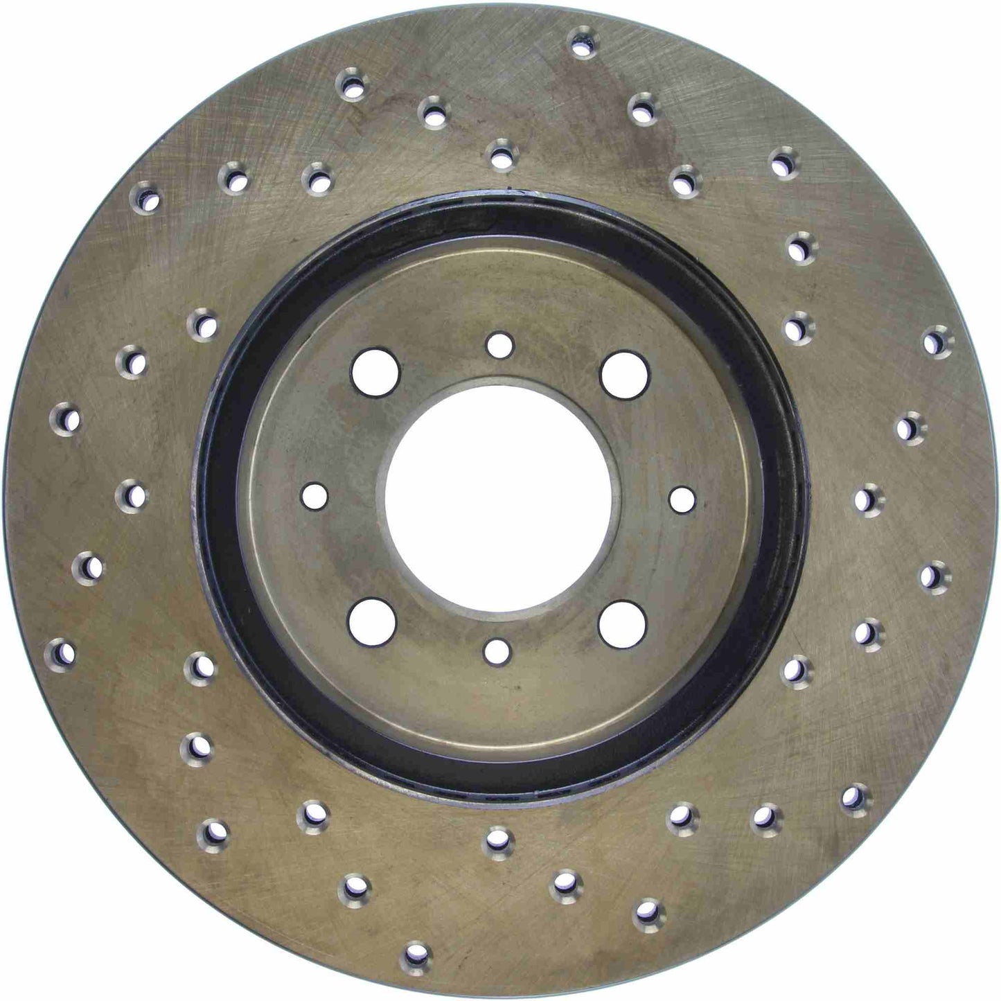 StopTech 90 Honda Prelude Si / 91 Prelude Drilled Right Front Rotor 128.40018R