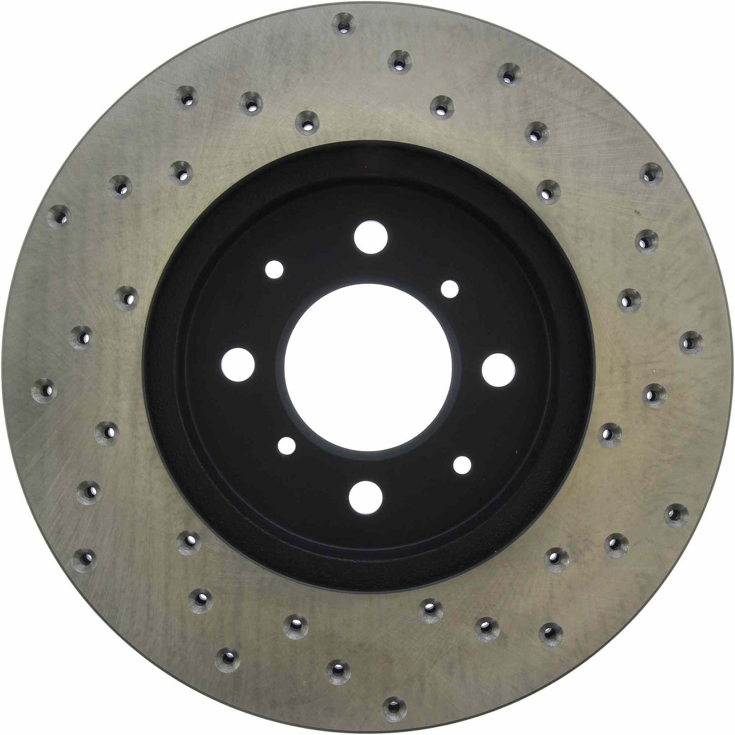 StopTech Sport Cryo Cross Drilled Brake Rotor; Front Left