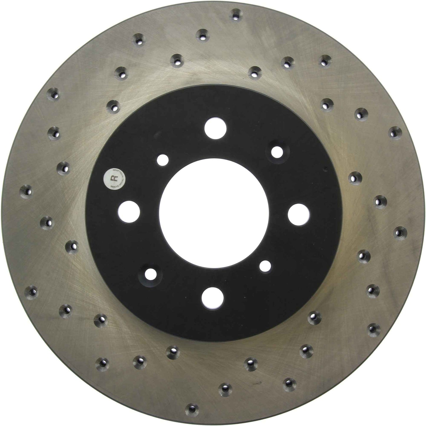 StopTech Sport Cryo Cross Drilled Brake Rotor; Front Left