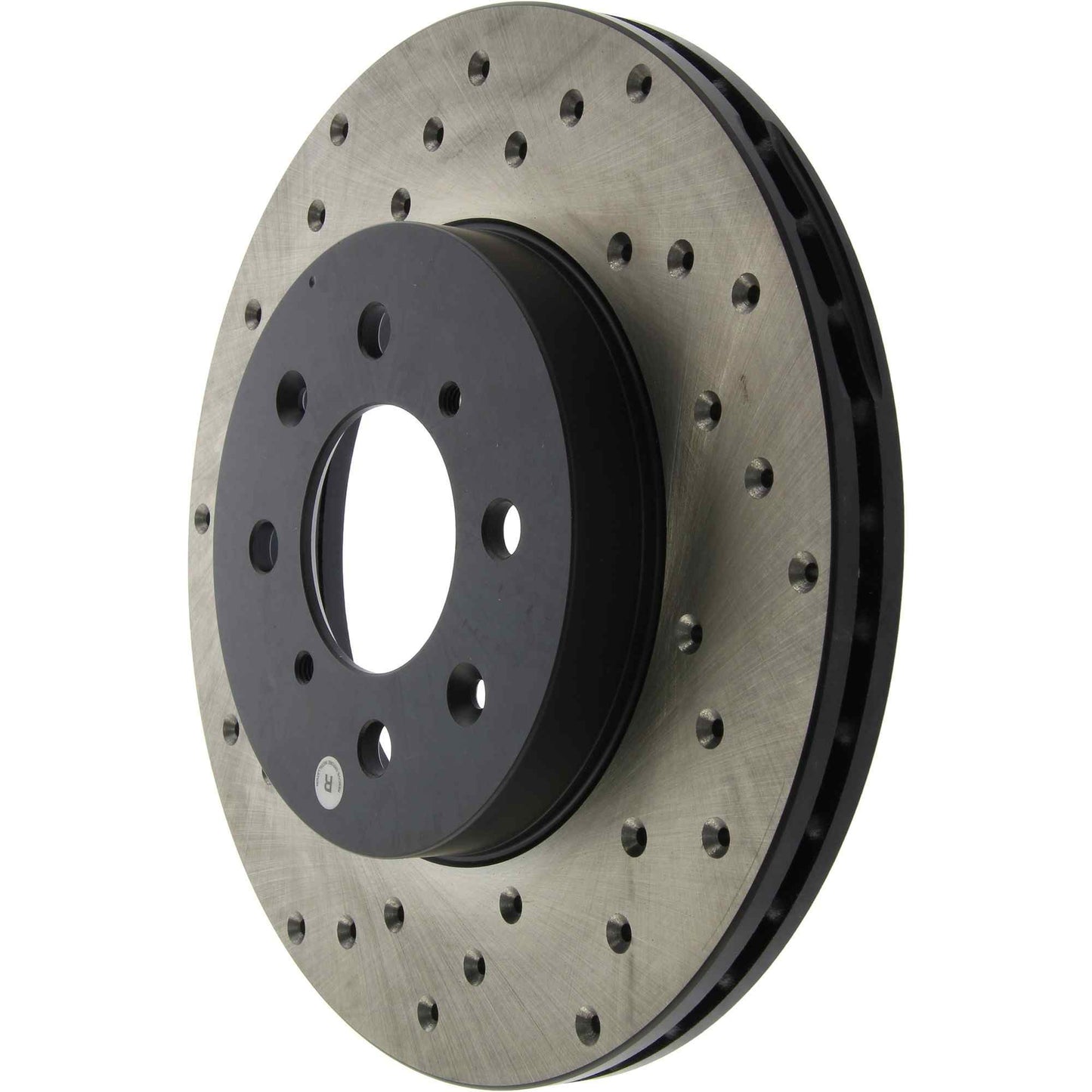 StopTech Sport Cryo Cross Drilled Brake Rotor; Front Left