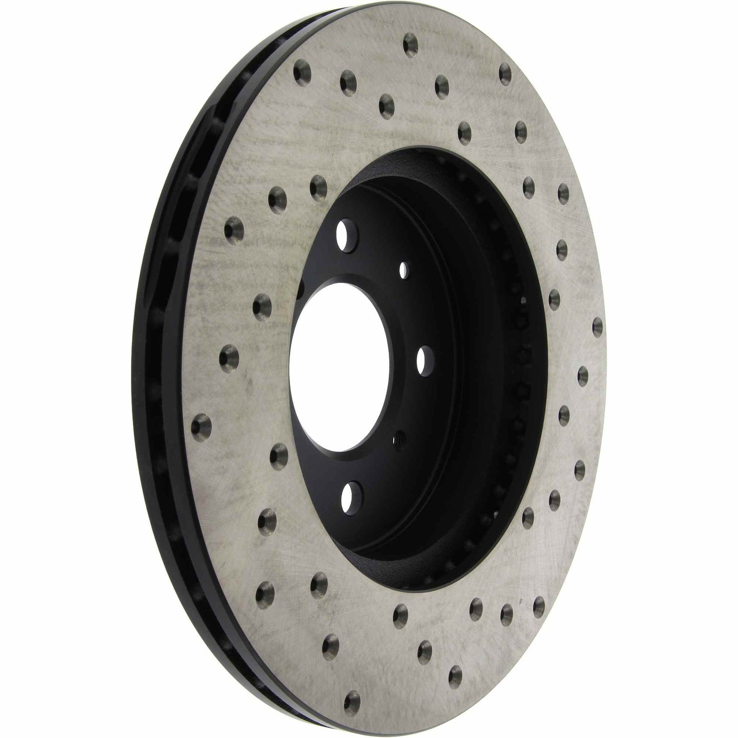 StopTech Sport Cryo Cross Drilled Brake Rotor; Front Left