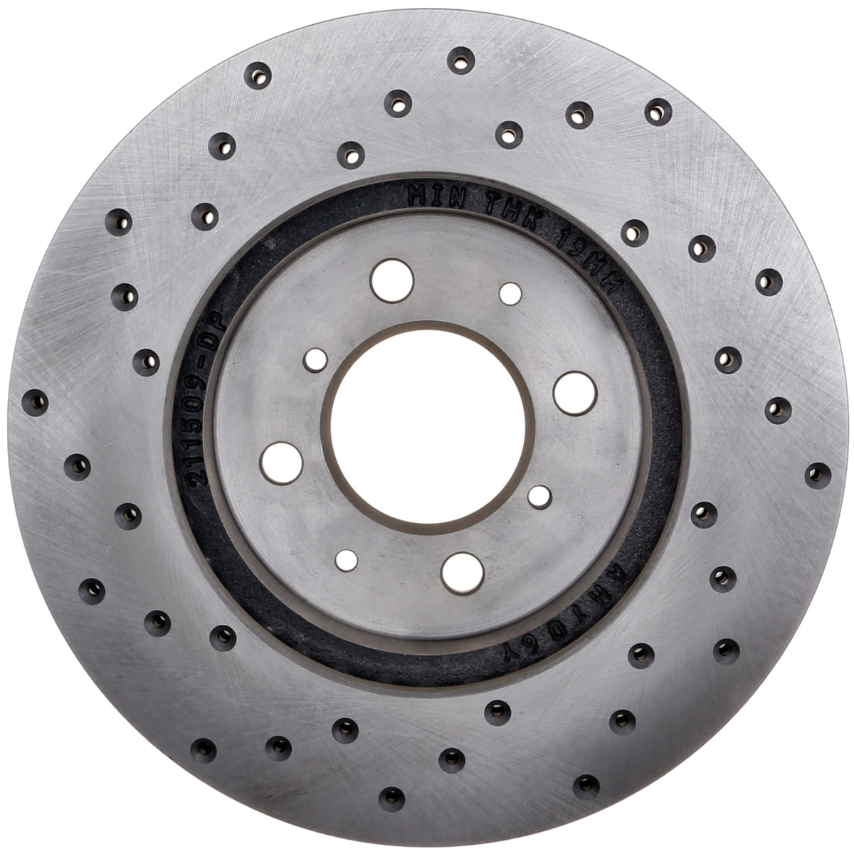 StopTech Sport Cryo Cross Drilled Brake Rotor; Front Right
