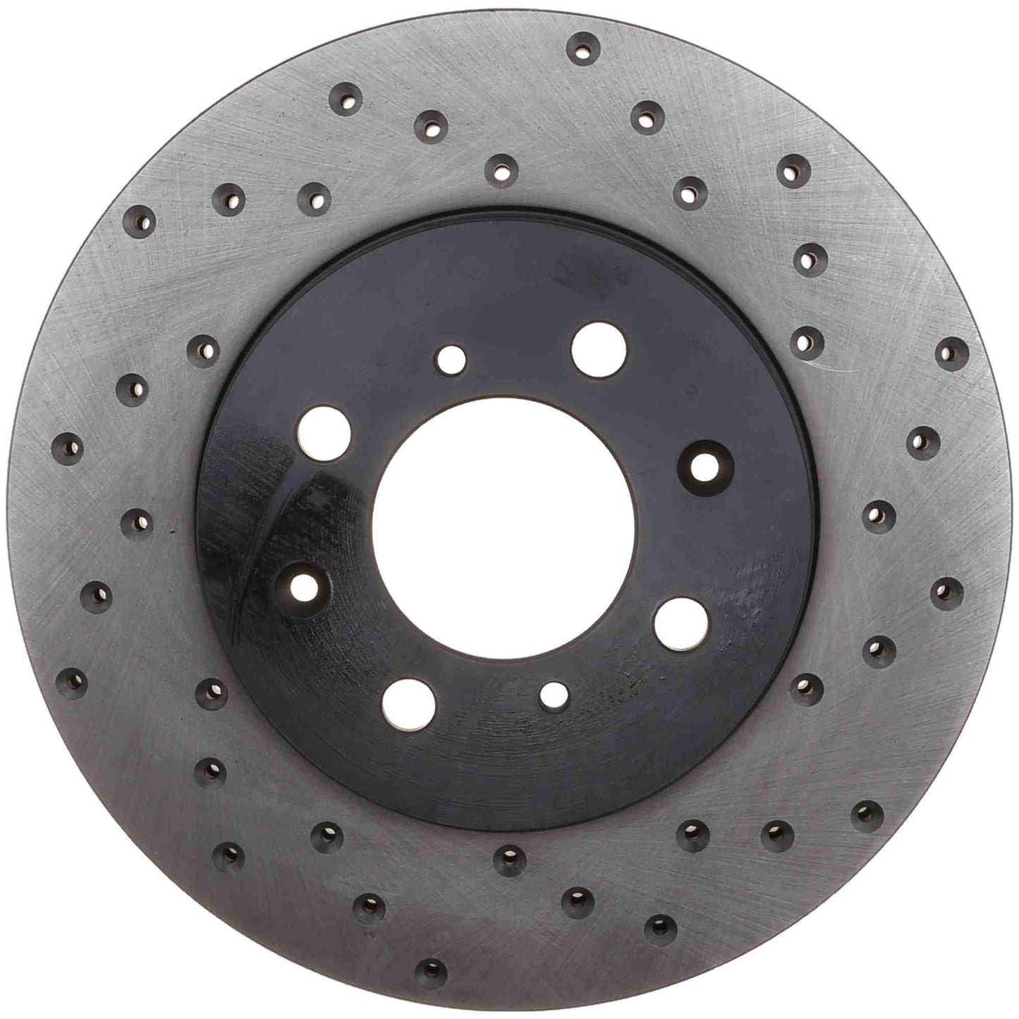 StopTech Sport Cryo Cross Drilled Brake Rotor; Front Right