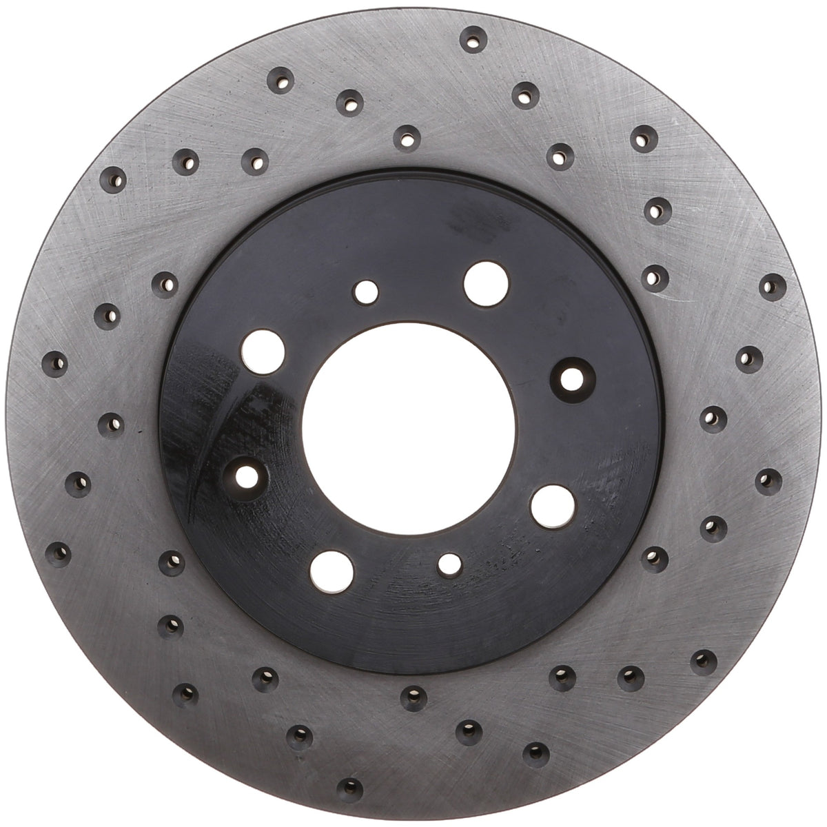 StopTech Sport Cryo Cross Drilled Brake Rotor; Front Right
