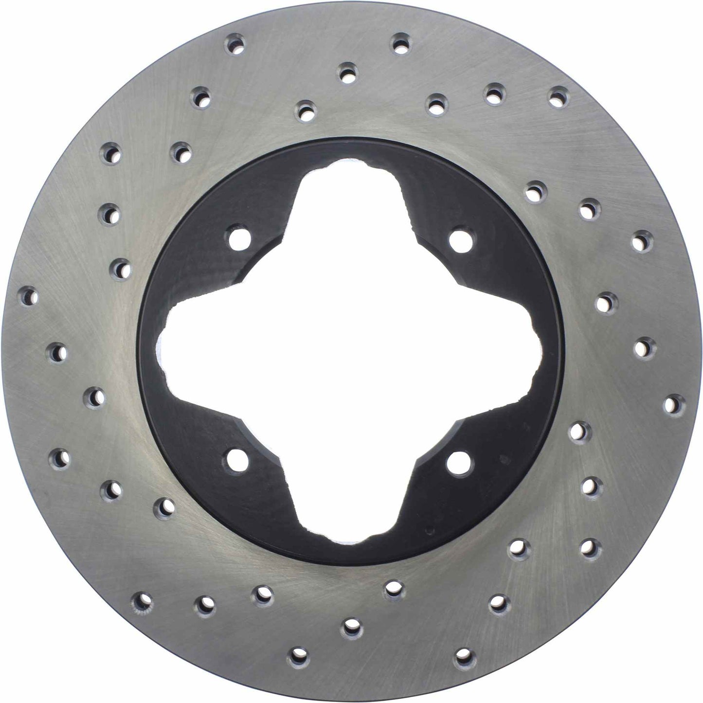 StopTech Sport Cryo Cross Drilled Brake Rotor; Front Left