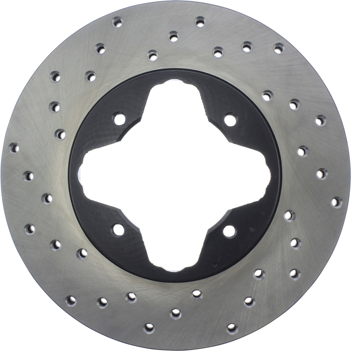 StopTech Sport Cryo Cross Drilled Brake Rotor; Front Left