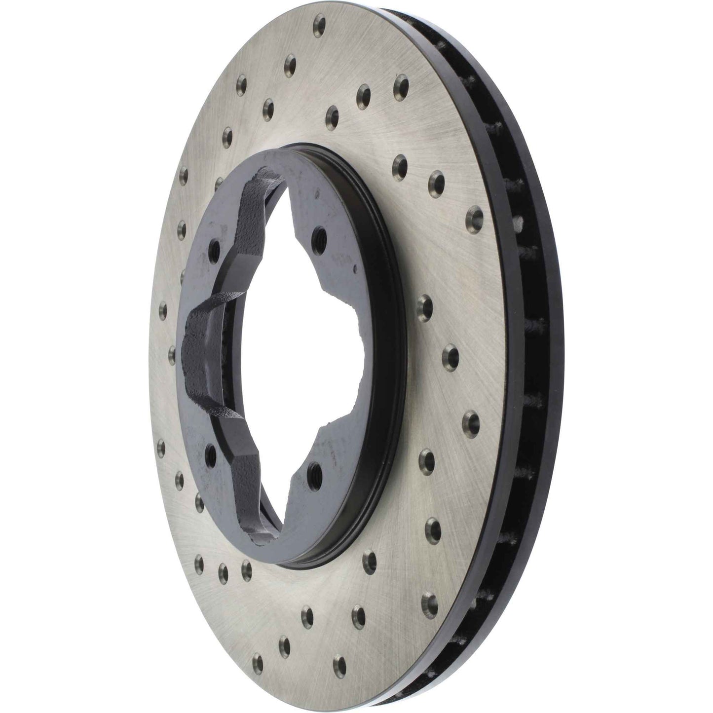 StopTech Sport Cryo Cross Drilled Brake Rotor; Front Left