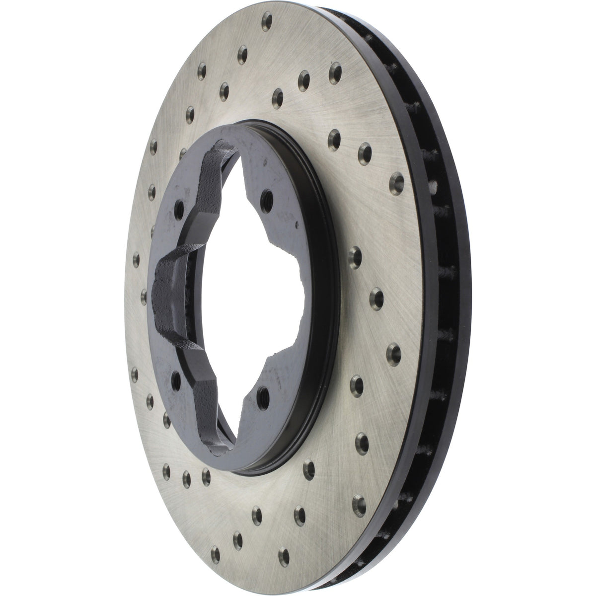 StopTech Sport Cryo Cross Drilled Brake Rotor; Front Left