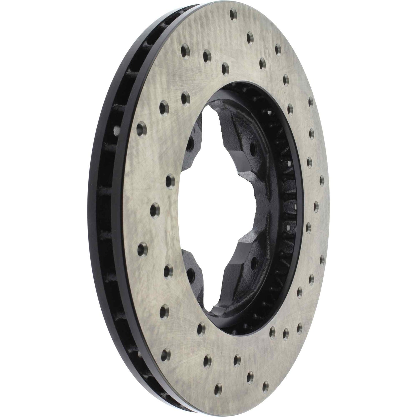 StopTech Sport Cryo Cross Drilled Brake Rotor; Front Left