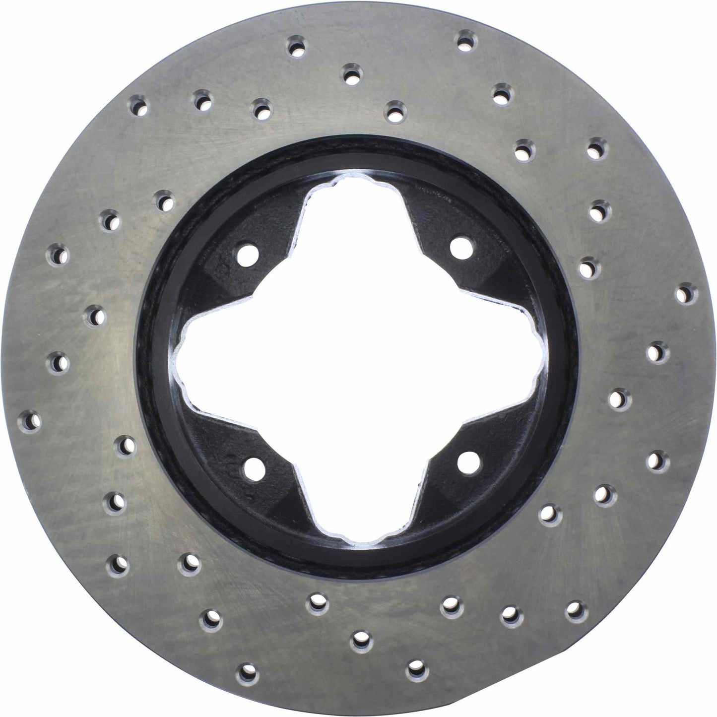 StopTech Sport Cryo Cross Drilled Brake Rotor; Rear Left