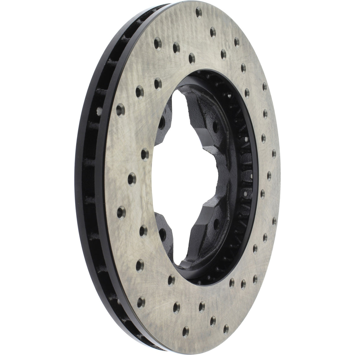 StopTech Sport Cryo Cross Drilled Brake Rotor; Rear Left