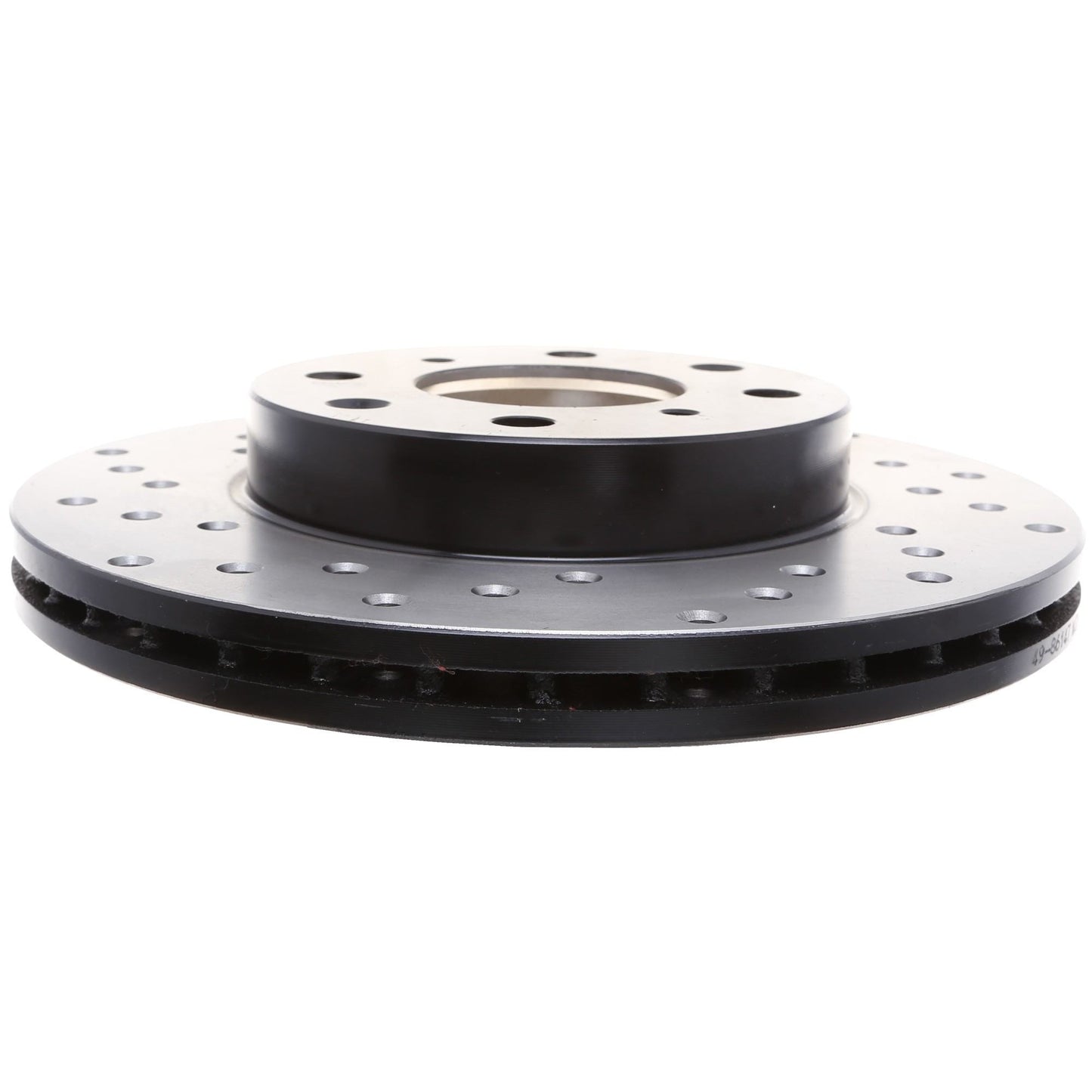 StopTech Sport Cryo Cross Drilled Brake Rotor; Front Left