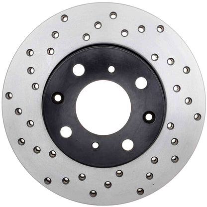 StopTech Sport Cryo Cross Drilled Brake Rotor; Front Left