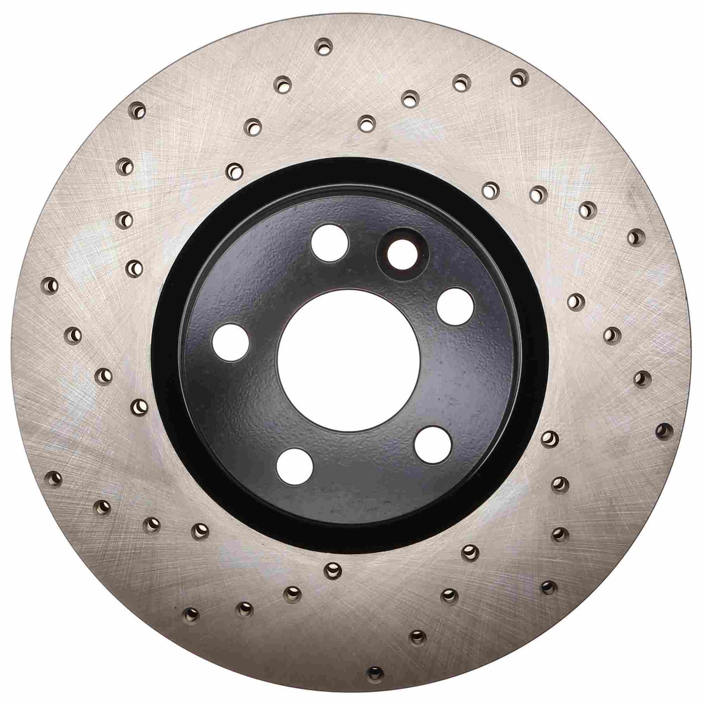 StopTech Sport Cryo Cross Drilled Brake Rotor; Front Right