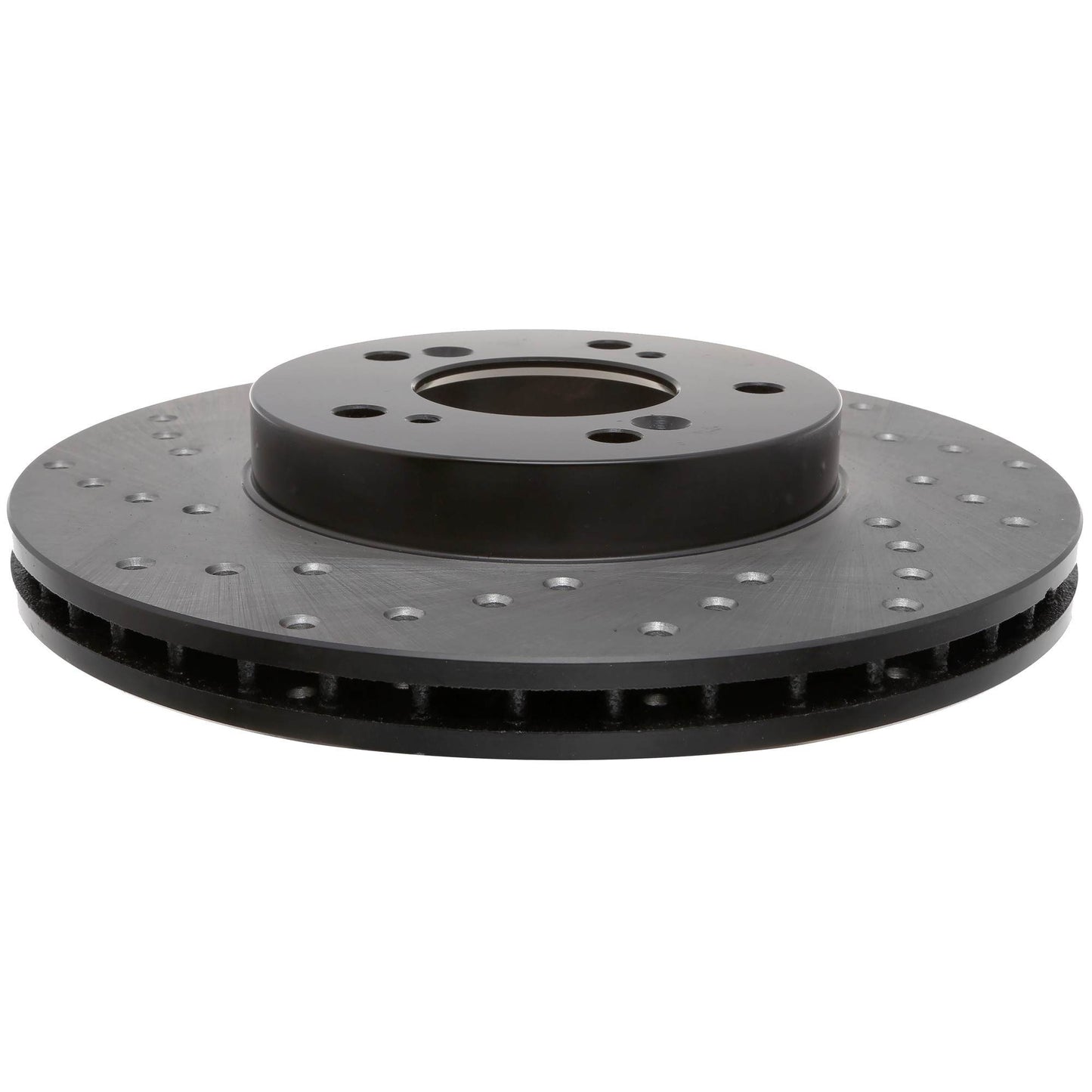 StopTech Sport Cryo Cross Drilled Brake Rotor; Front Left