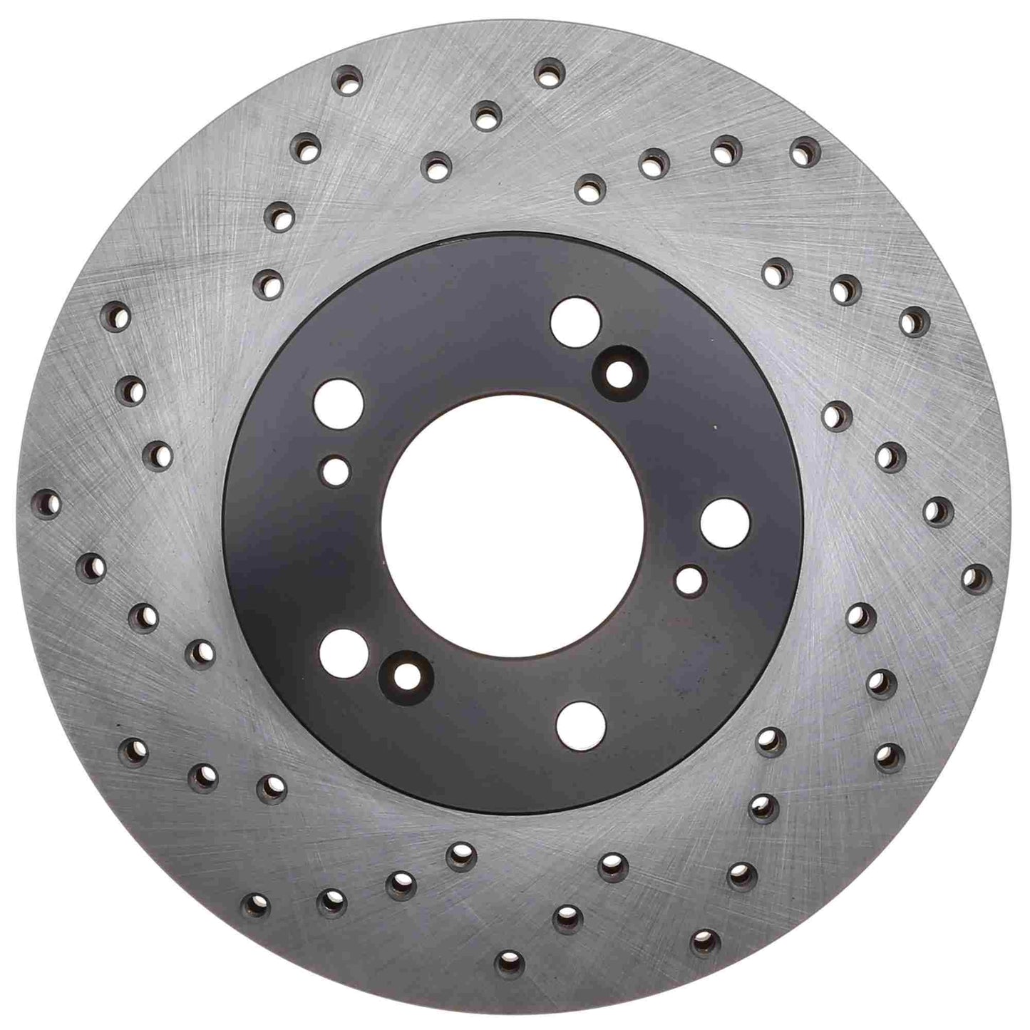 StopTech Sport Cryo Cross Drilled Brake Rotor; Front Left
