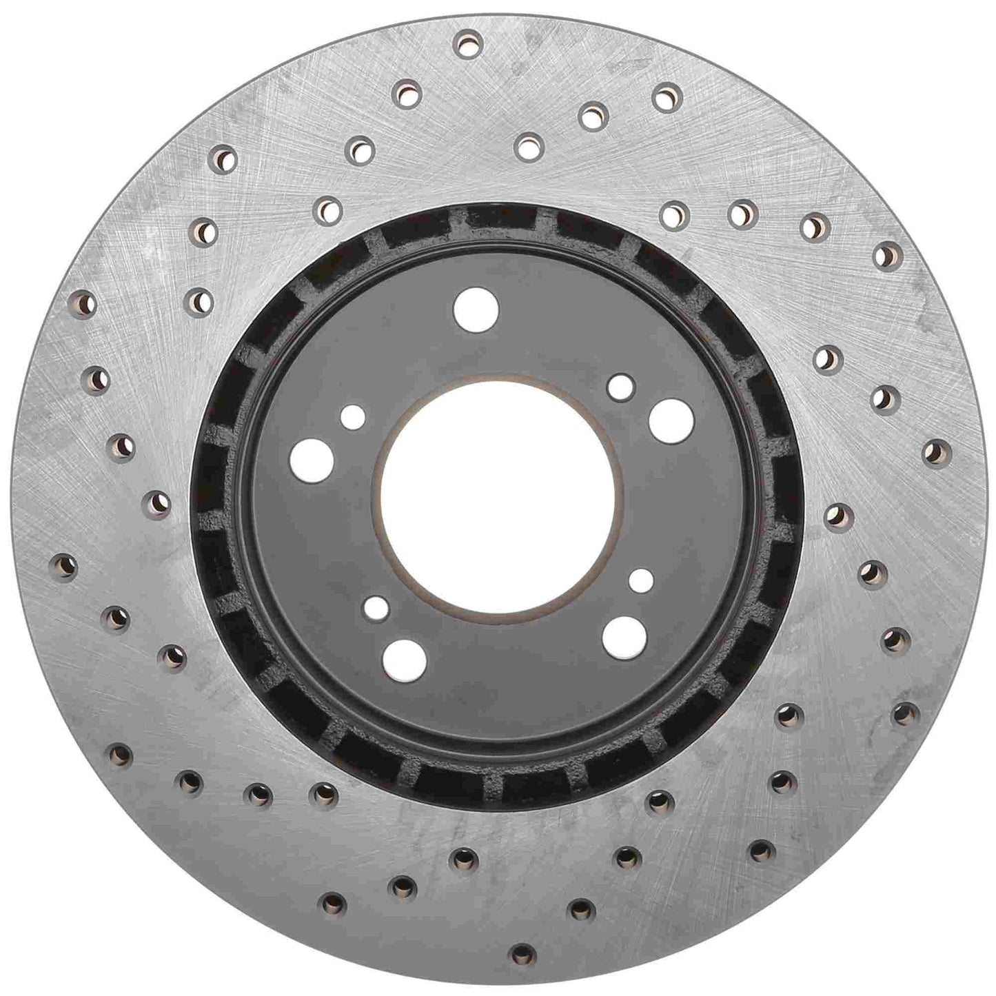 StopTech Sport Cryo Cross Drilled Brake Rotor; Rear Right