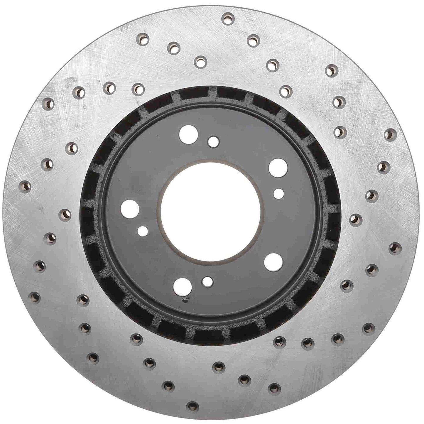 StopTech Sport Cryo Cross Drilled Brake Rotor; Rear Left