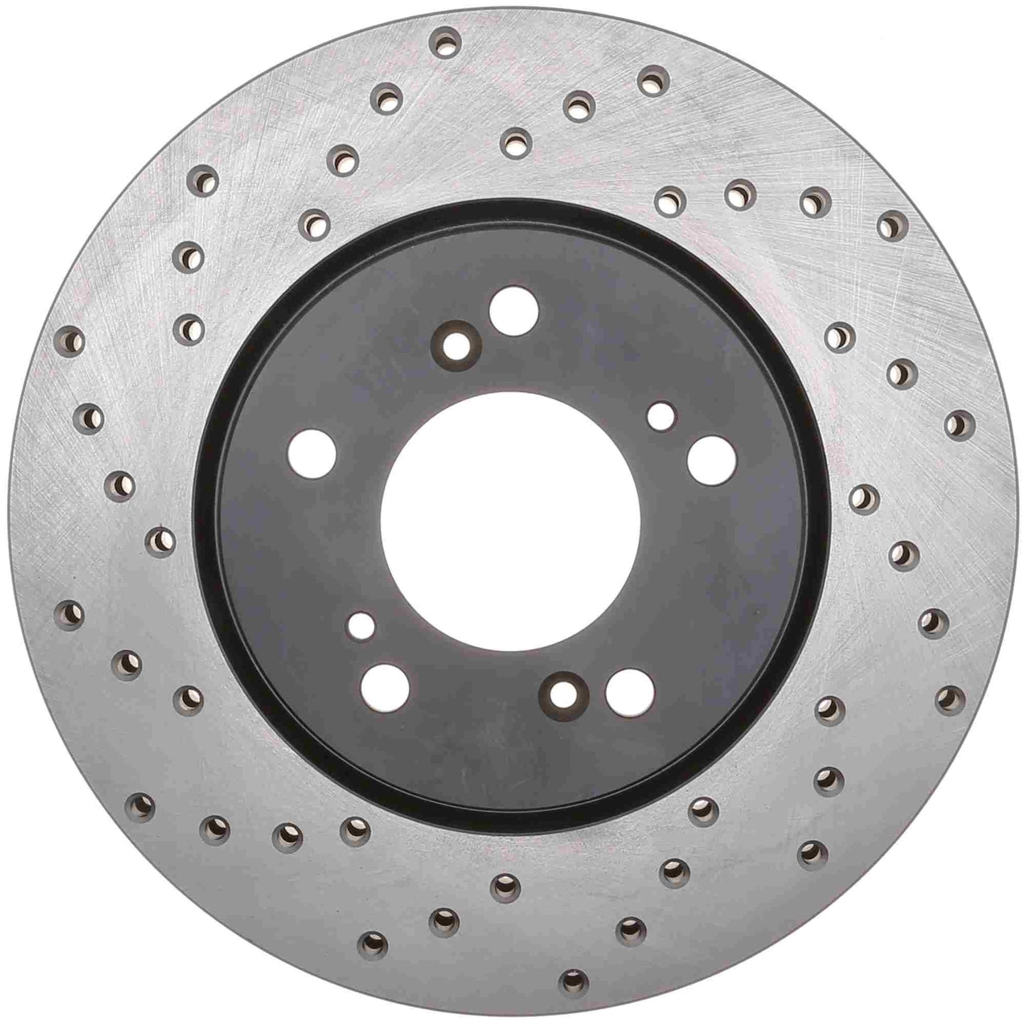 StopTech Sport Cryo Cross Drilled Brake Rotor; Rear Left
