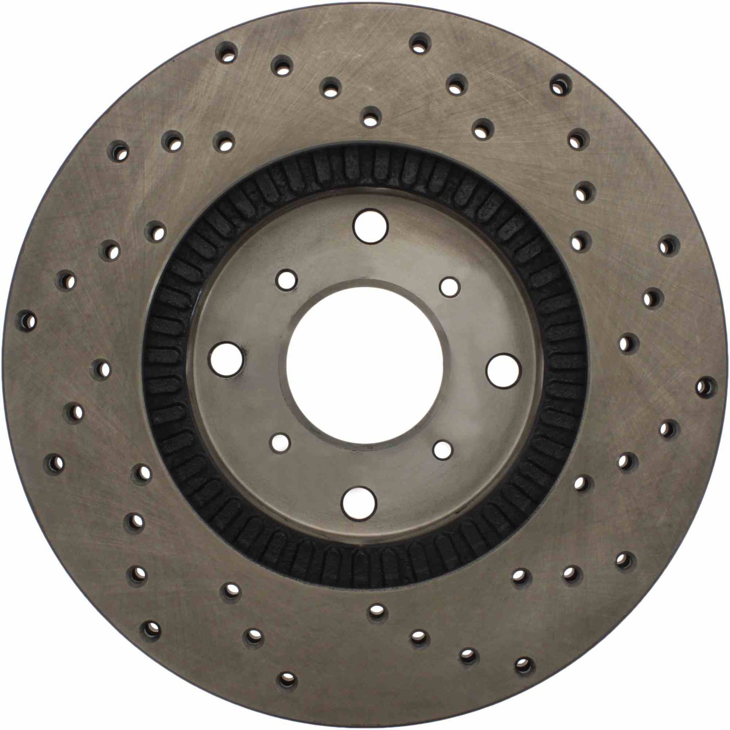 StopTech Sport Cryo Cross Drilled Brake Rotor; Rear Left
