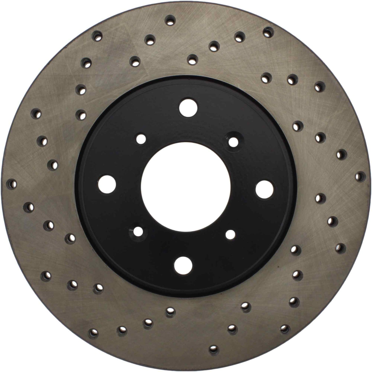 StopTech Sport Cryo Cross Drilled Brake Rotor; Rear Left