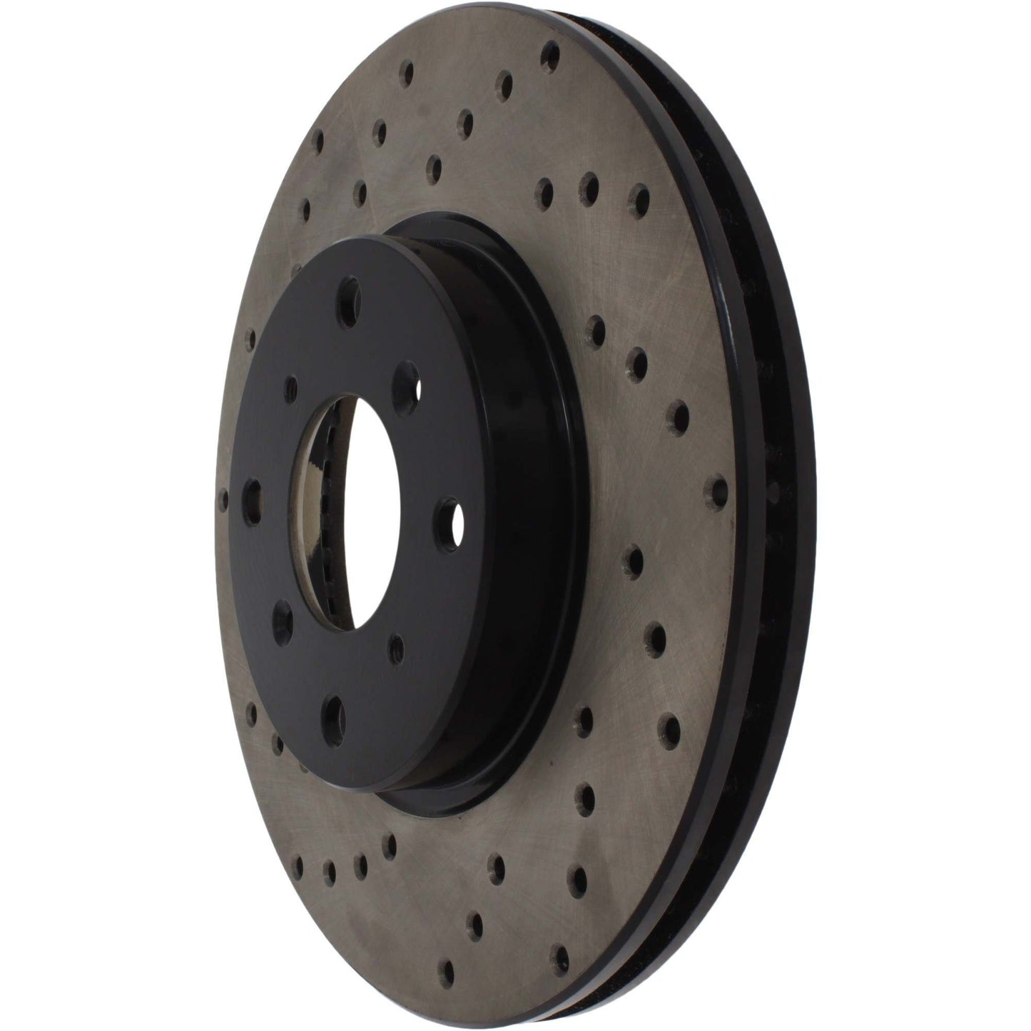 StopTech Sport Cryo Cross Drilled Brake Rotor; Rear Left