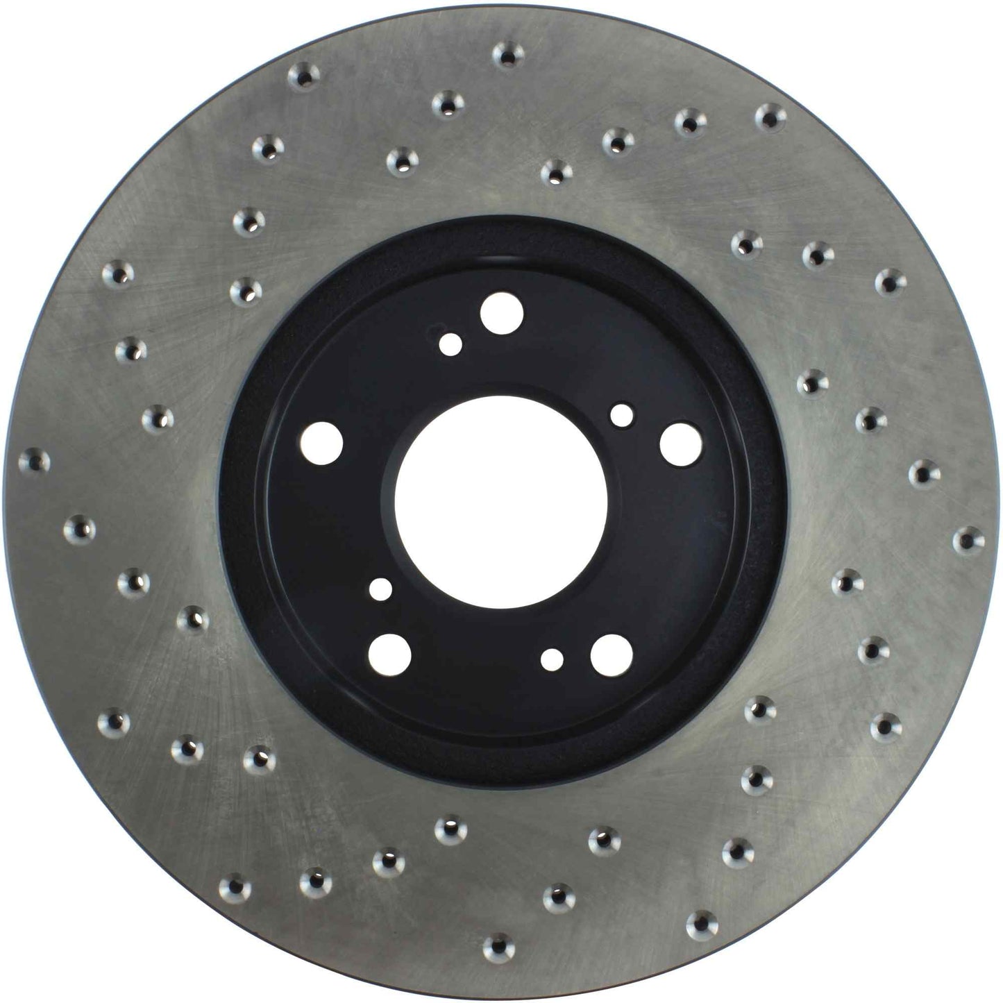 StopTech 06-18 Honda Civic Cryo Drilled Sport Left Front Rotor 128.40036CL