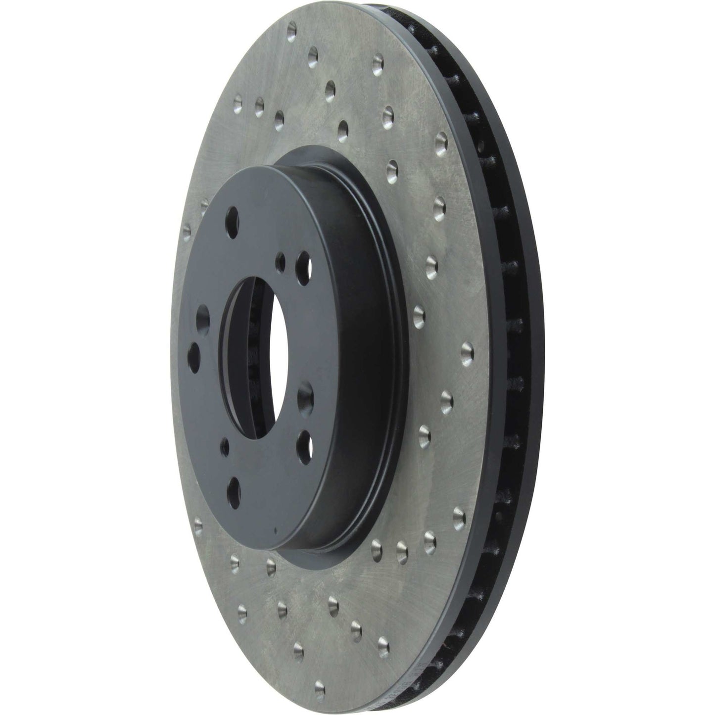 StopTech 06-18 Honda Civic Cryo Drilled Sport Left Front Rotor 128.40036CL